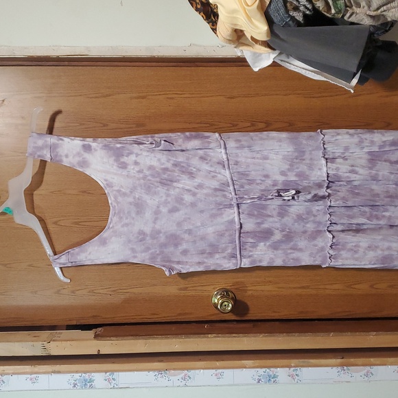 Knox Rose Purple Tie-Dye Sleeveless Dress Size XL-XXL - Picture 2 of 8